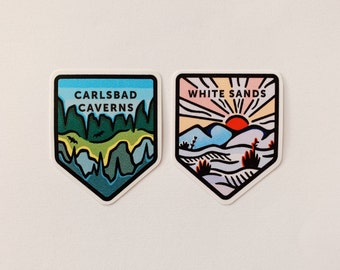 New Mexico National Park Stickers
