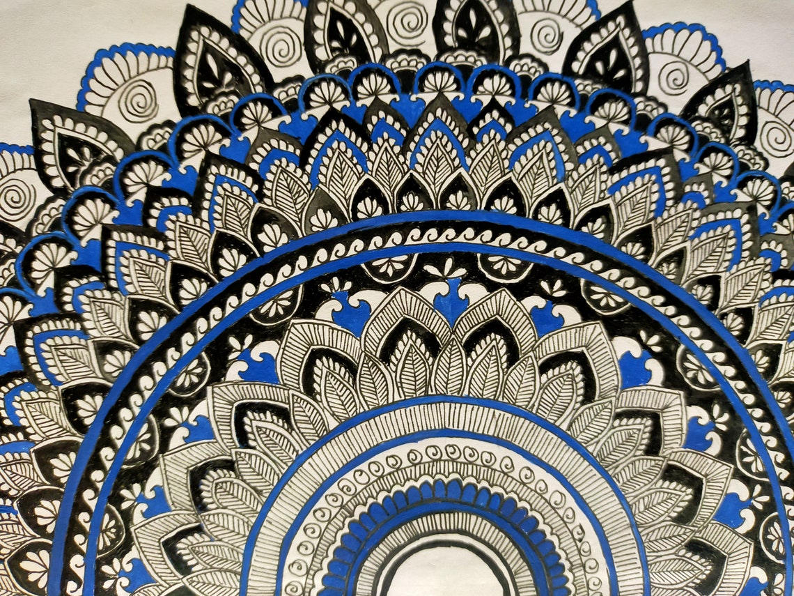 Mandala Art Wall Painting Wall Hanging Wall Decor Etsy