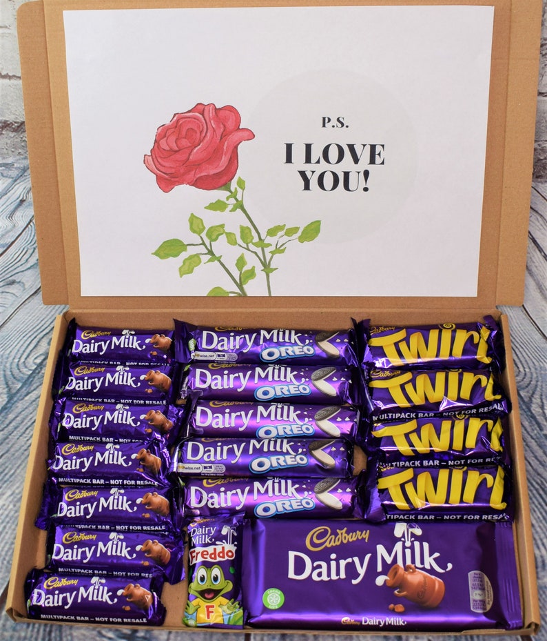 Personalised Cadbury Chocolate Selection Large Hamper Gift | Etsy