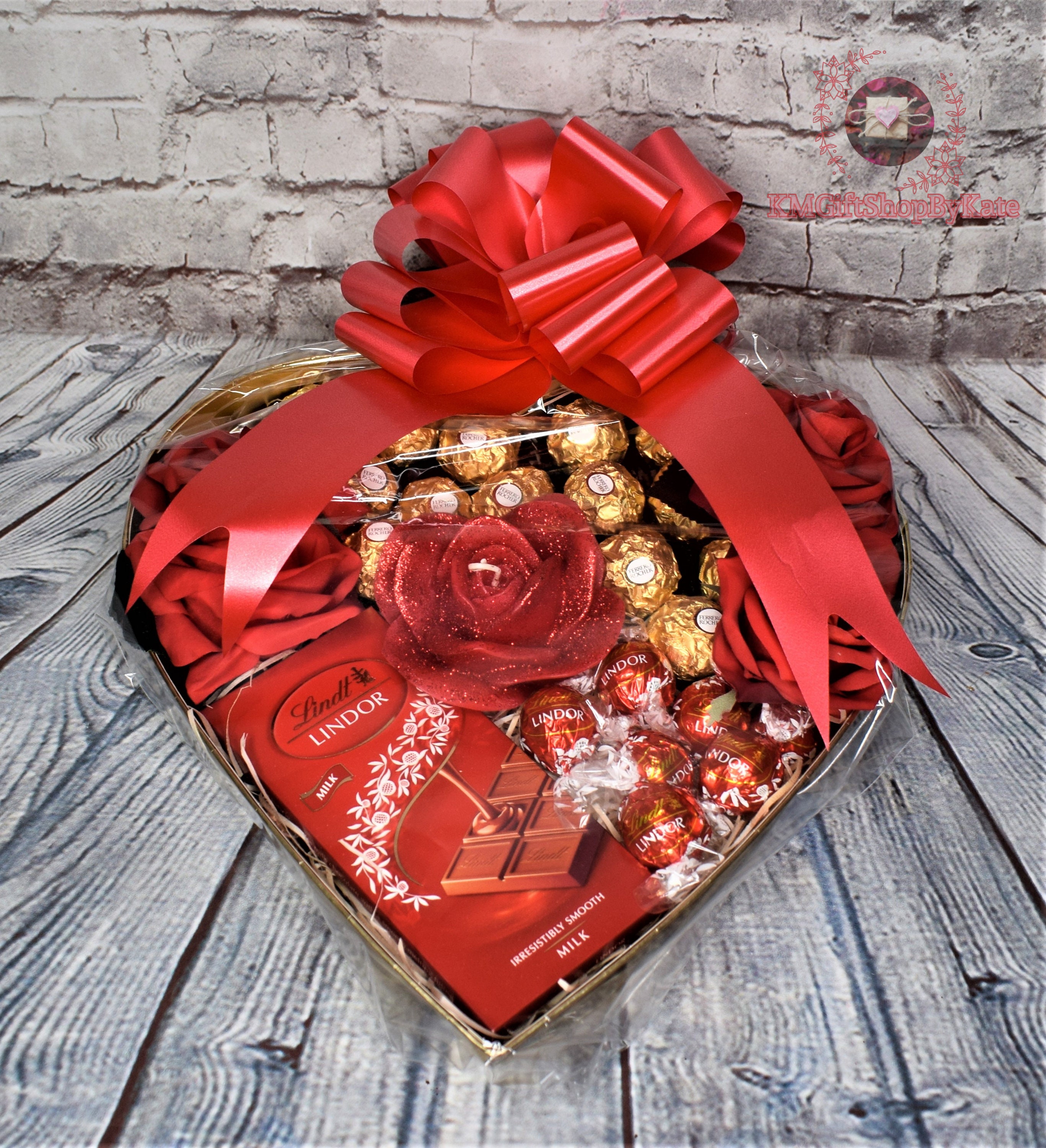 Luxury Lindt Lindor Ferrero Rocher Chocolates Rose Shaped Etsy UK