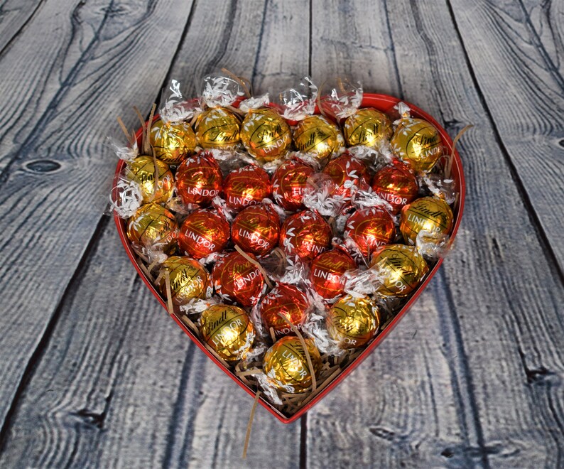 Luxury Lindt Lindor 26 Truffles White and Milk Chocolate Small Etsy