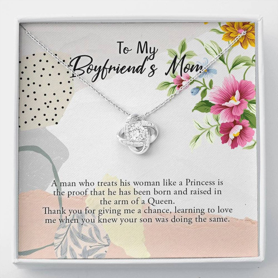 To My Boyfriend's Mom Gift for Boyfriends Mom, Boyfriend's Mom Gift, to
