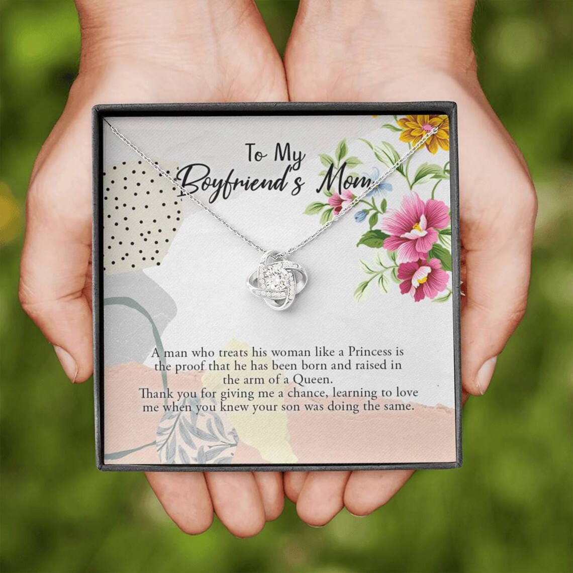 To My Boyfriend's Mom Gift for Boyfriends Mom, Boyfriend's Mom Gift, to