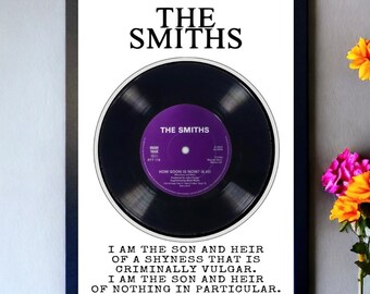 日本盤プロモ７インチMorrissey スミス　Smiths Framed 7