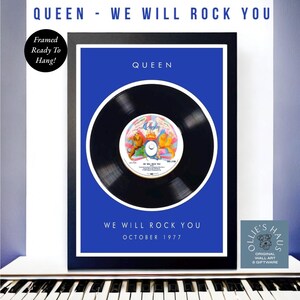 Queen Bohemian Rhapsody Album Cover Car Decal Sticker – 6" White Graphic