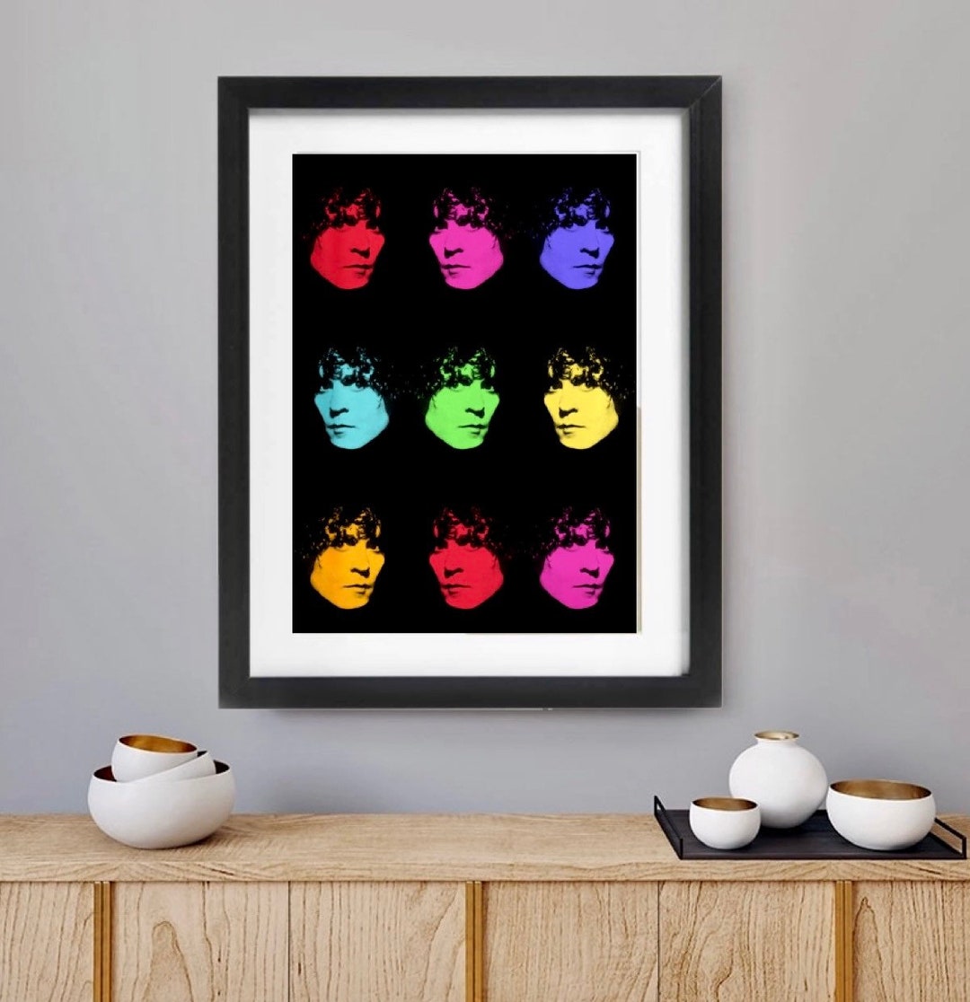 MARC BOLAN, T.rex, Pop Art Print, Poster, Picture, A4 Size, Unframed ...