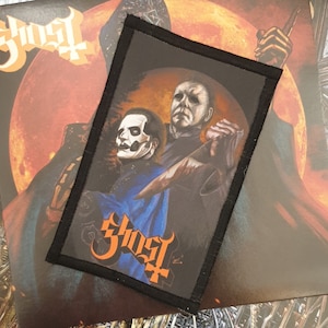 Hunters Moon, halloween inspired. Band inspired, fabric jacket patch