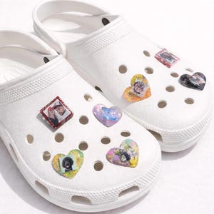 Adornos personalizados de resina para zuecos / Bonito accesorio para zuecos / Adornos personalizados para zapatos / Crea tu propio adorno para zapatos / Regalo para ella