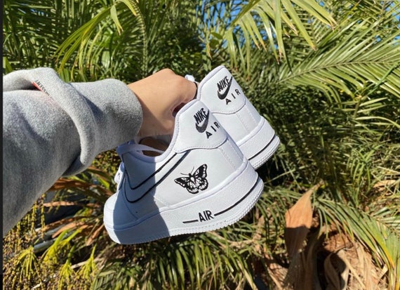 Harry Styles Butterfly Tattoo Air Force 1 - Etsy Finland
