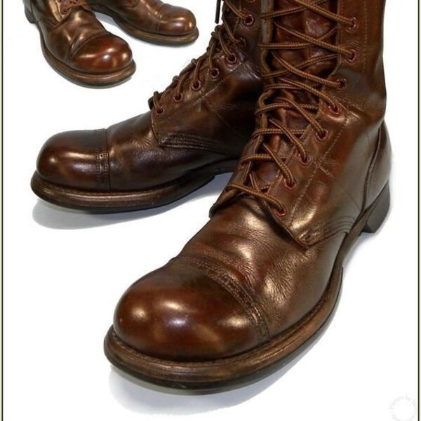 Military Paratrooper Boots Etsy