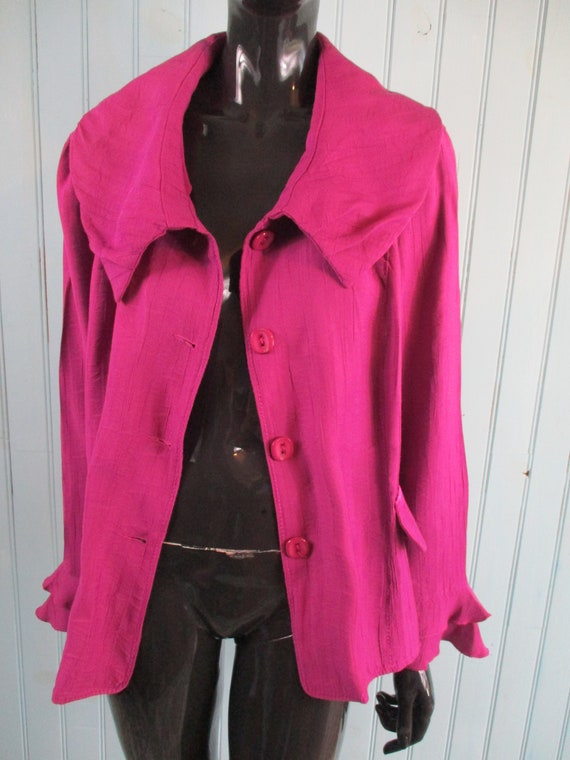 Deep pink jacket 2025