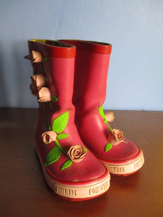 Vintage kids wellington boots, size  23  eur.  vi… - image 10