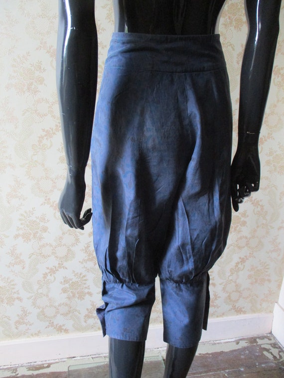 Vintage harem pants in a very soft blue\grey colo… - image 2