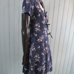 Vintage summer dress .  vintage dress\blue dress\boho dress\retro dress\summer dress\tea dress