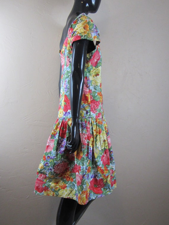 Vintage hand sewn 50's summer dress .  vintage dr… - image 3