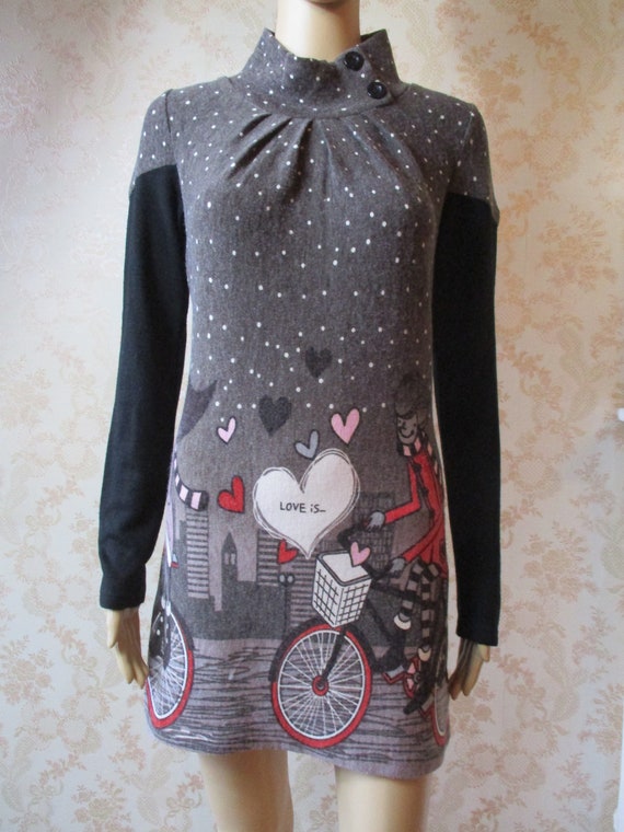 sachin and babi light blue dress Women's Brown Sweater Dresses