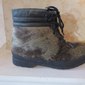 Botas vintage de piel para senderismo, talla 43 EUR. Botas vintage, botas de piel, botas de senderismo, botas de invierno, botas de senderismo, botas de senderismo de piel.