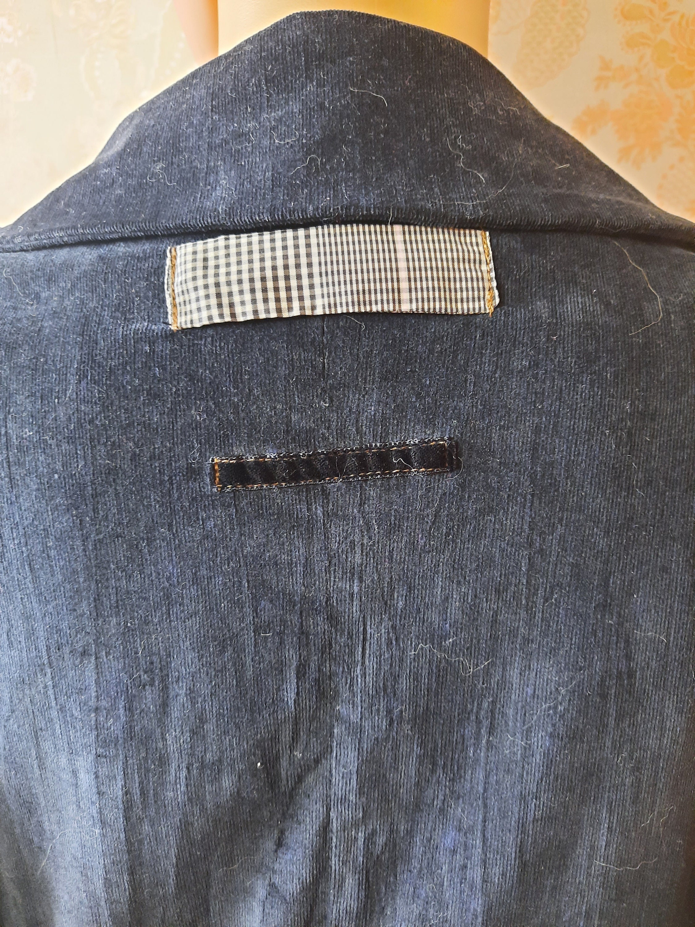 Retro Design Suit Jacket Skinny Jeans Two-piece Set main image 0