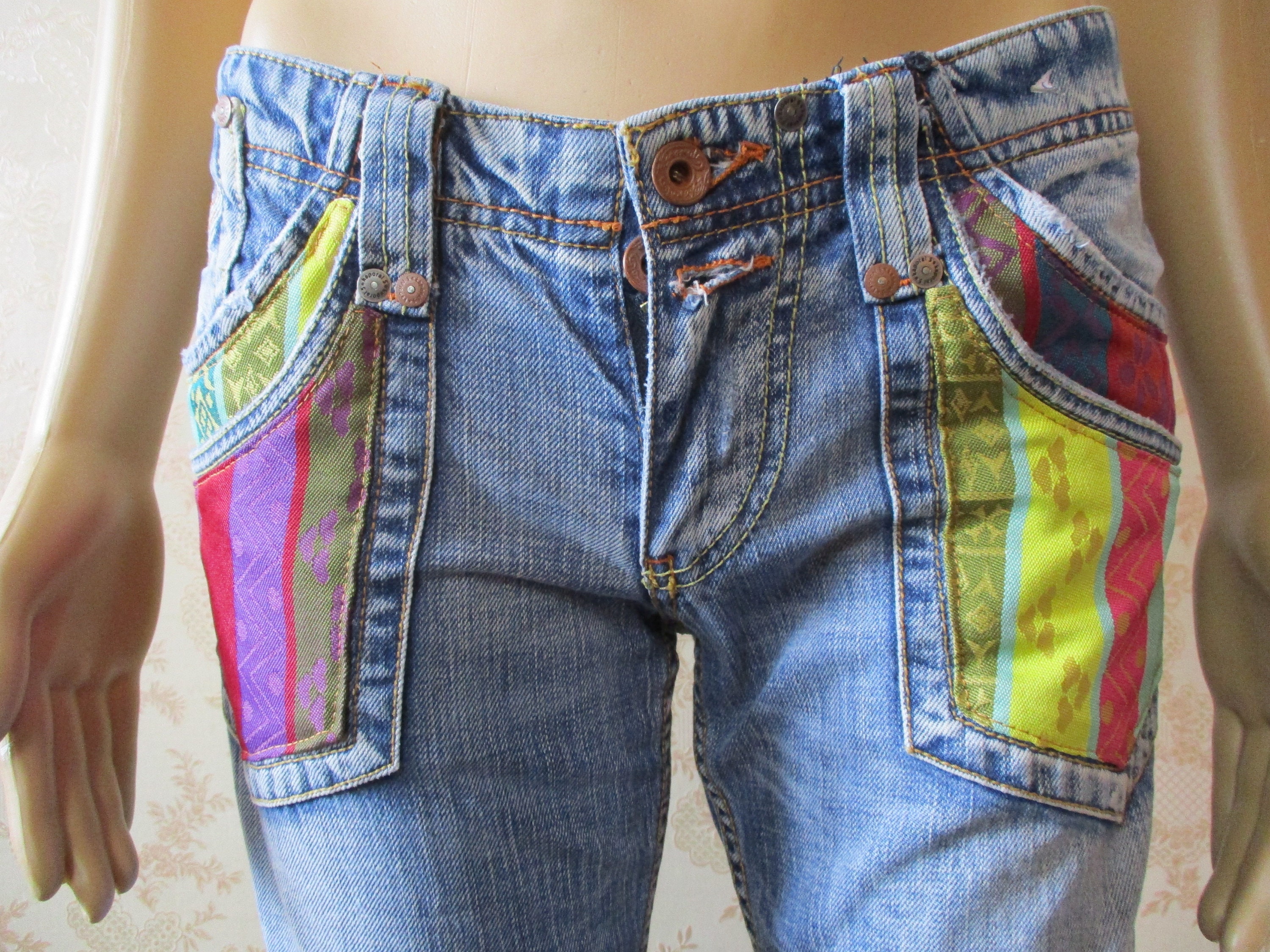 Vintage jeans from KAPORAL  hippy\kaporal\retro\boho\vintage\jeans\vintage jeans\boho jeans