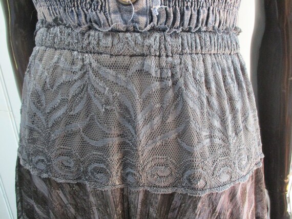 Vintage lace and denim sundress .  vintage dress\… - image 6