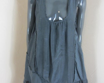 Vintage boho dress made in Italy, .  vintage dress\lace dress\smock dress\boho dress\Italian dress\summer dress