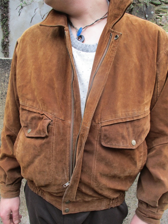 Vintage David Conrad Suede Jacket . Vintage Jacket\mens Jacket
