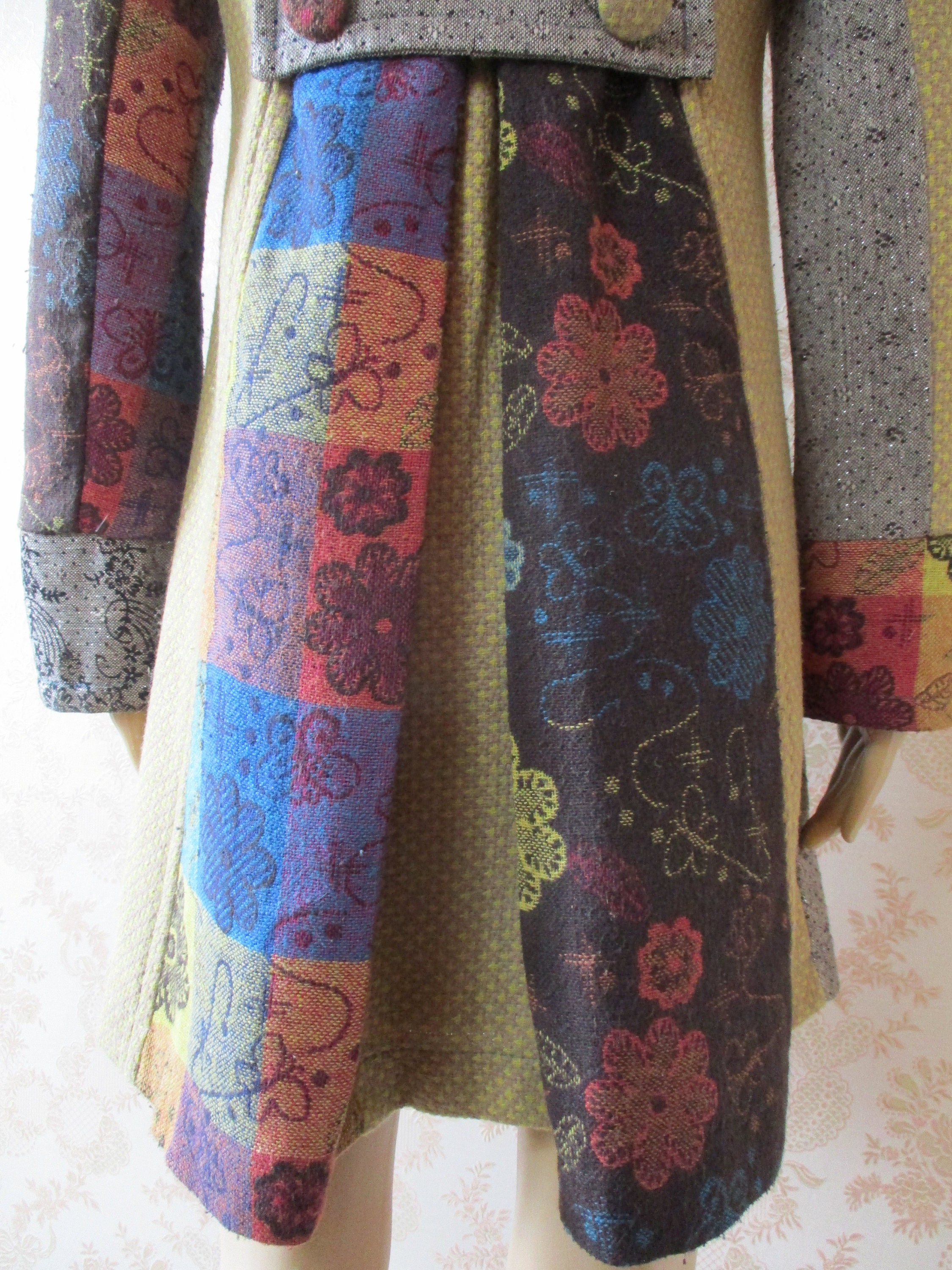 Women Summer Vintage Flower Cotton Shirt Coat
