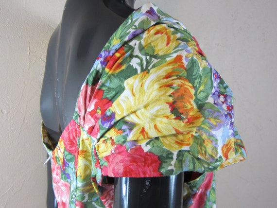 Vintage hand sewn 50's summer dress .  vintage dr… - image 8