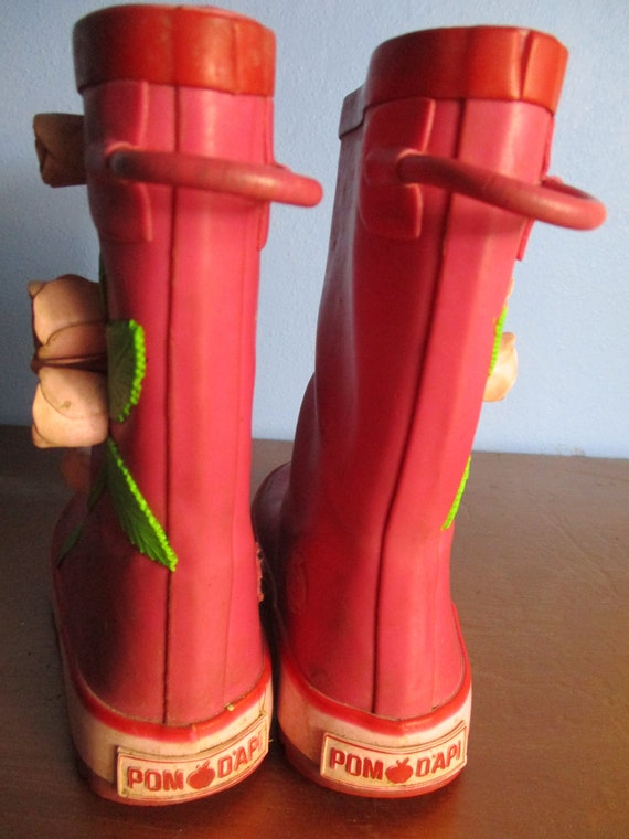 Vintage kids wellington boots, size  23  eur.  vi… - image 5