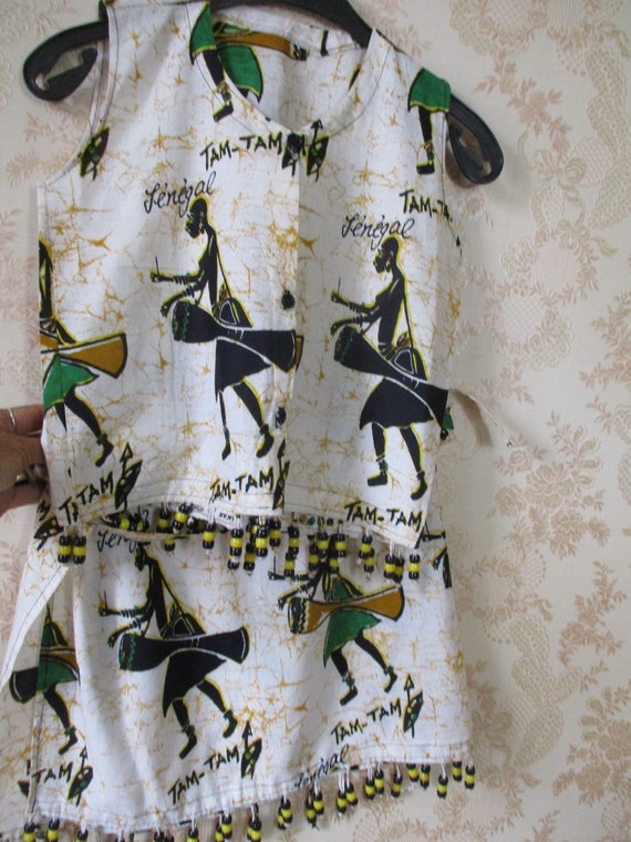 Ethnic wrap skirt and top set.  ethnic\skirt set\… - image 3