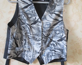 Chaleco vintage Pimkie. Chaleco vintage, chaleco vintage, chaleco Pimkie, chaleco bohemio, ropa de boda, chaleco para hombre.