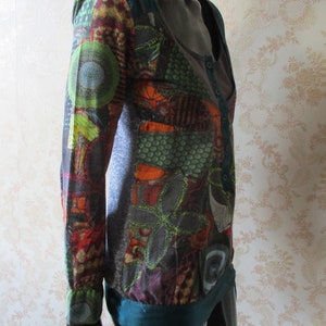 Vintage Desigual  top,   vintage desigual\desigual top\desigual tee shirt\boho top\vintage separates\desigual