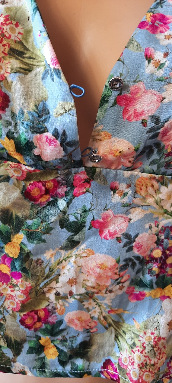 Blusa cropped estampada zara sale