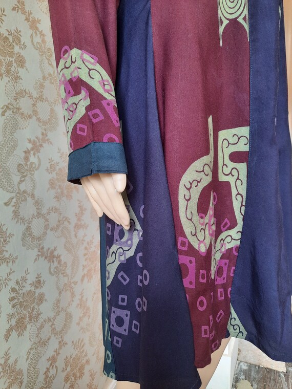 Vintage coat dress by Don Miguel & Co.  Purple\re… - image 7
