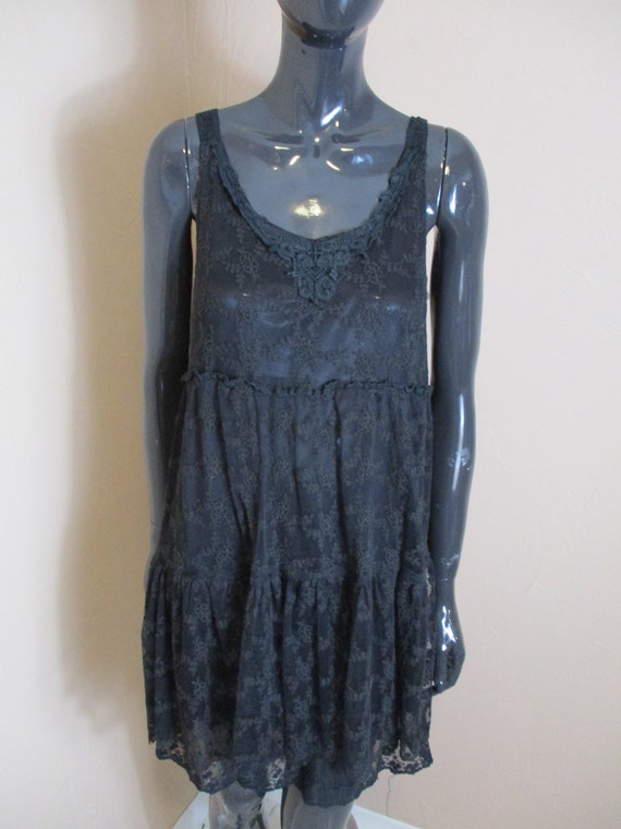 Robe vintage en dentelle Molly Bracken robe vintagerobe en dentellerobe molly brackenrobe de soireerobe de soireerobe noire Etsy Canada