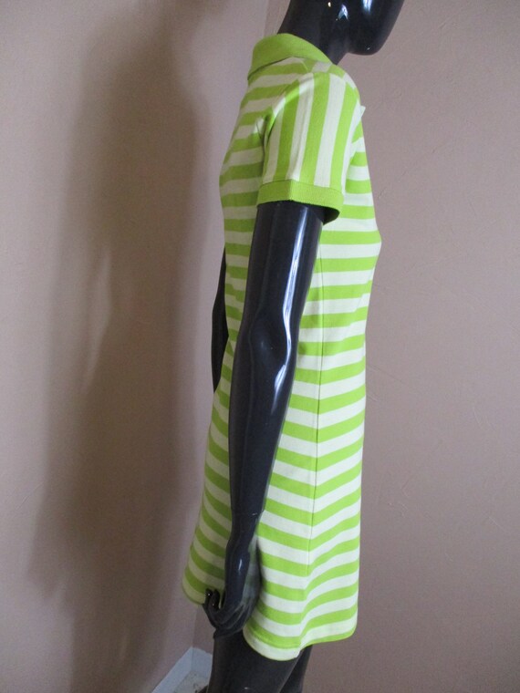 Ralph Lauren Vintage Lime Green Striped Polo Dress. Vintage Polo Dress\ralph  Lauren\designer Dress\striped Dress\girls Polo Dress\ - Etsy