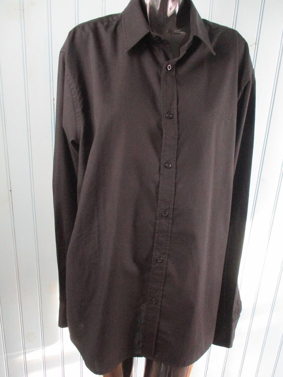 pierre cardin mens dress shirts Classic Cotton Long Sleeve Shirt