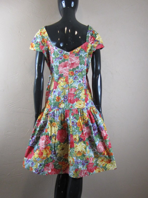 Vintage hand sewn 50's summer dress .  vintage dr… - image 1