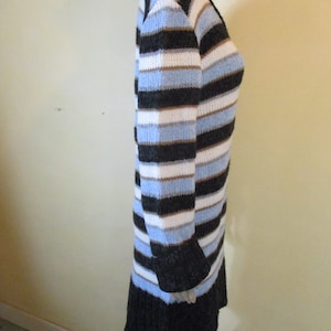 Chunky knit sweater dress.  vintage\sweater dress\knitwear\sweater\knitted dress\retro dress\winter clothing