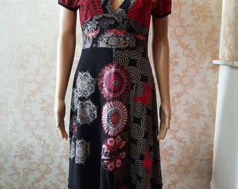 Desigual red dress online