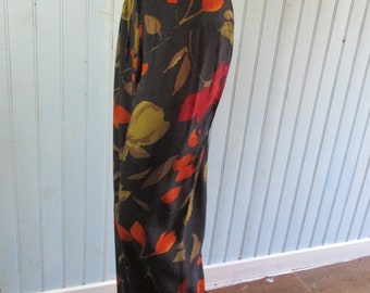 Vintage floral palazzo pants .  vintage trousers \palazzo pants\floral trousers\plus size trousers\summer trousers