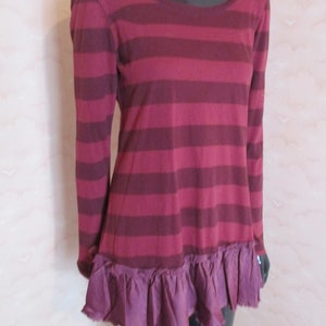 tee-shirt vintage River Island.  haut vintage\River island\haut à rayures\haut à volants\t-shirt bohème\haut bohème