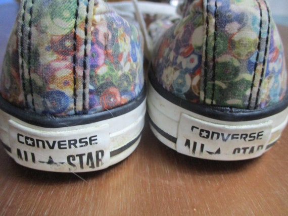 Vintage Converse size 1 original floral children'… - image 6