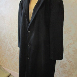 Col Noir Pour Hommes Viscose Doublure Peaky Blinders Suit - Peaky Blinders  Tenue + Overcoat + Chapeau