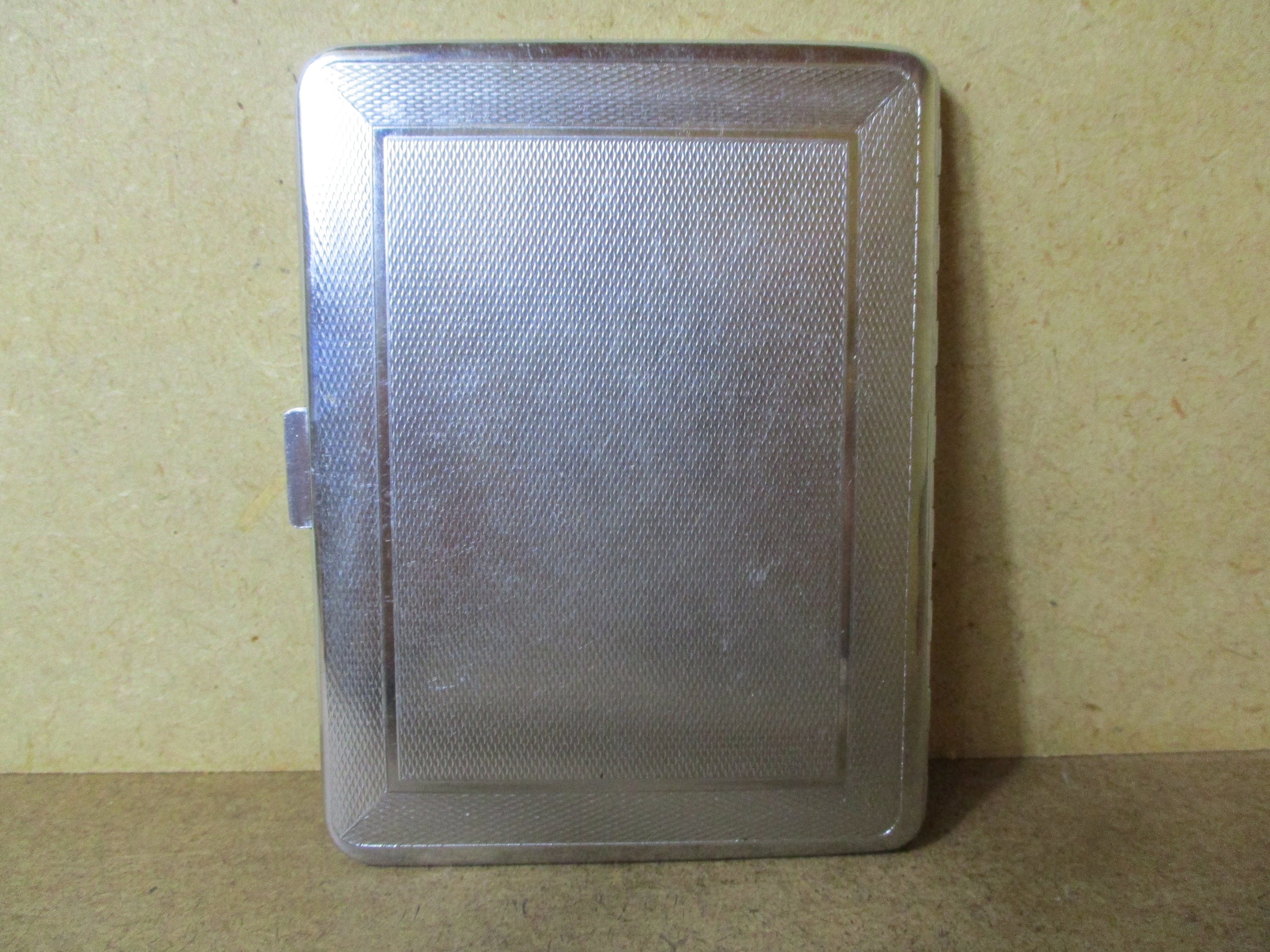 emu brand cigarette case Chrome Emu Brand Cigarette Case. Vintage Cigarette Case\cigarette Case\ smoking Accessories