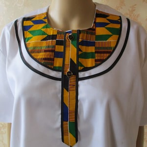 Handmade kaftan  in 100% cotton. kaftan\ethnic\cover up\retro\hippy\boho
