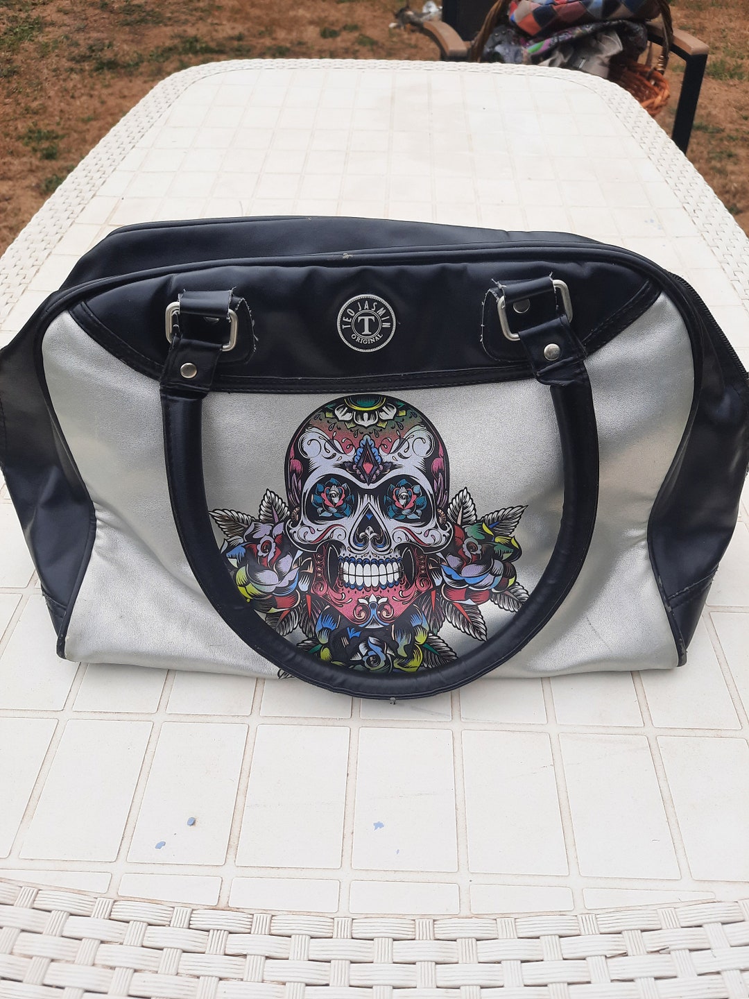 Sac vintage Teo Jasmin Skull Teo Jasmin\gothique\bohème