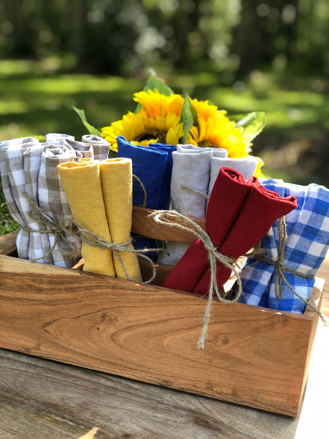Linen Napkins Stonewashed Napkins Organic Linen Napkins Etsy
