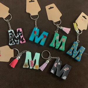 Keychain Initial M