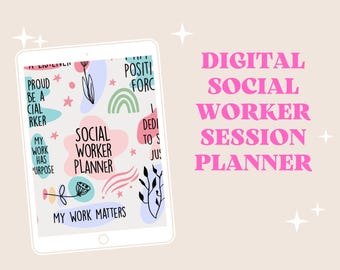 Planificador semanal y mensual de sesiones de trabajo social